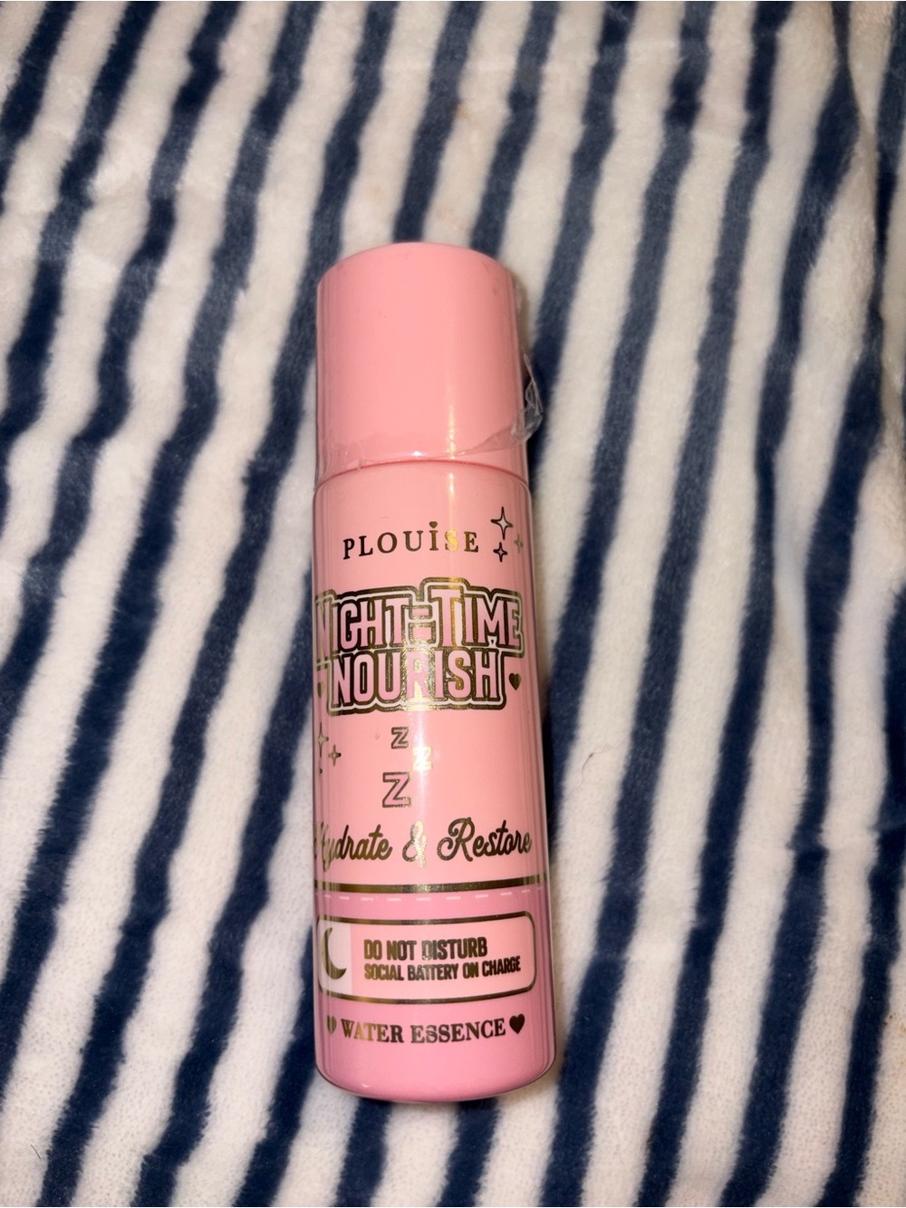Plouise Nighttime Nourish Hydrate & Restore - Pink Water Essence